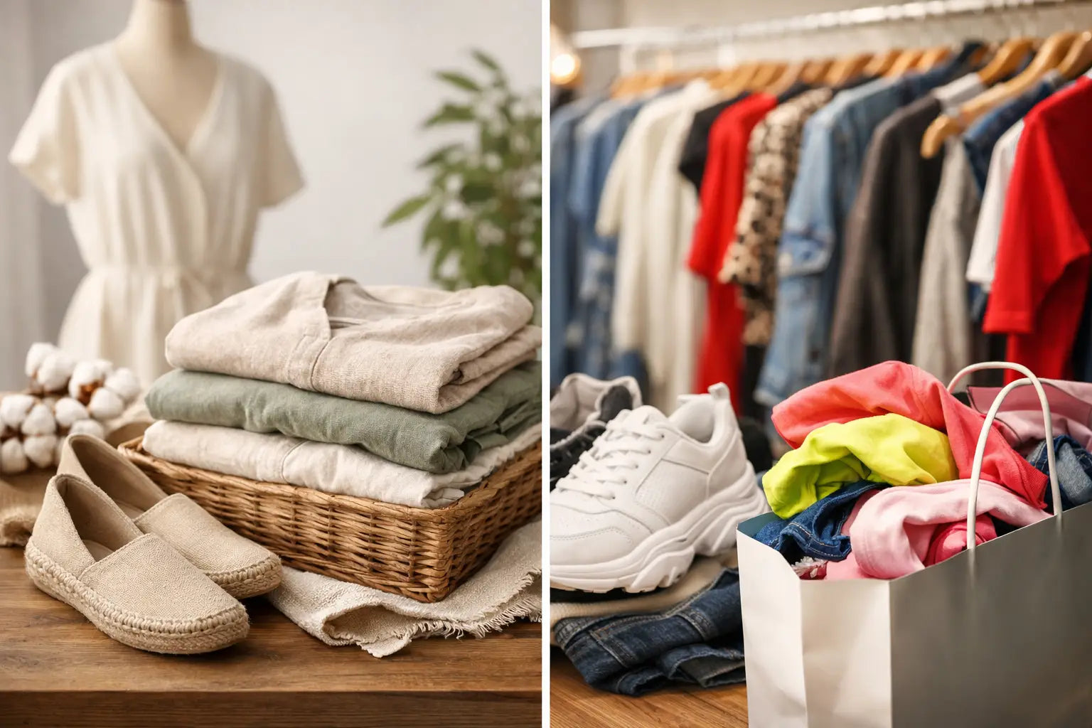 Faire Mode oder Fast Fashion?