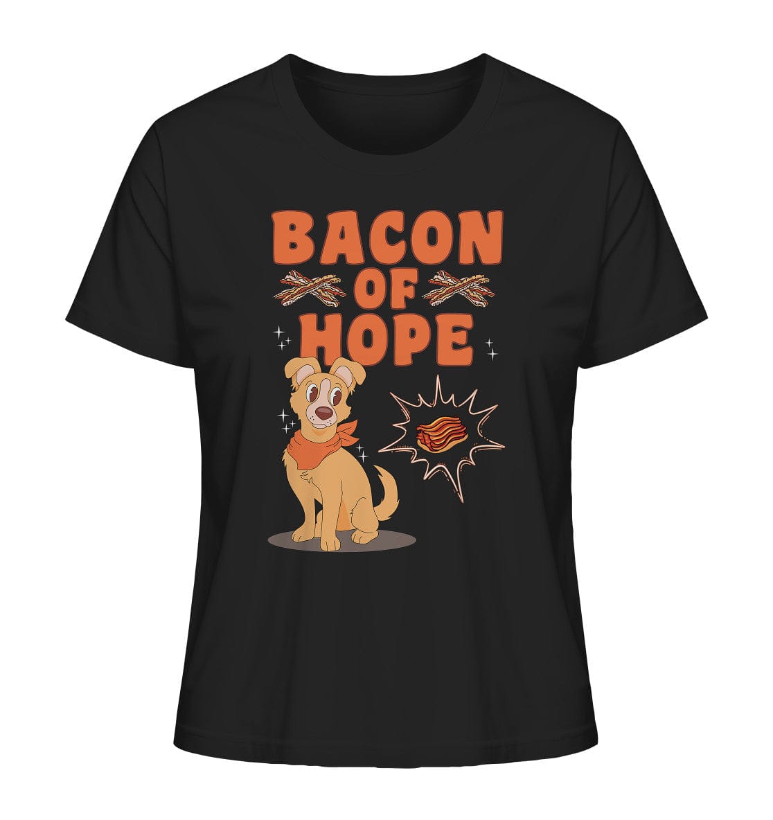 Bacon of Hope - Speck der Hoffnung - Ladies Organic Shirt Black / XS