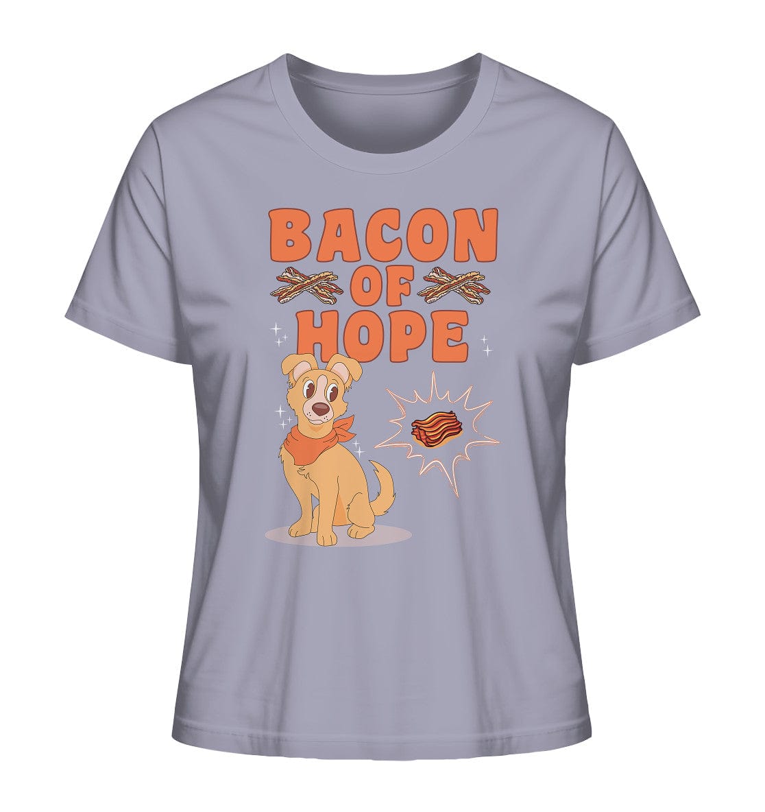 Bacon of Hope - Speck der Hoffnung - Ladies Organic Shirt Lavender / XS