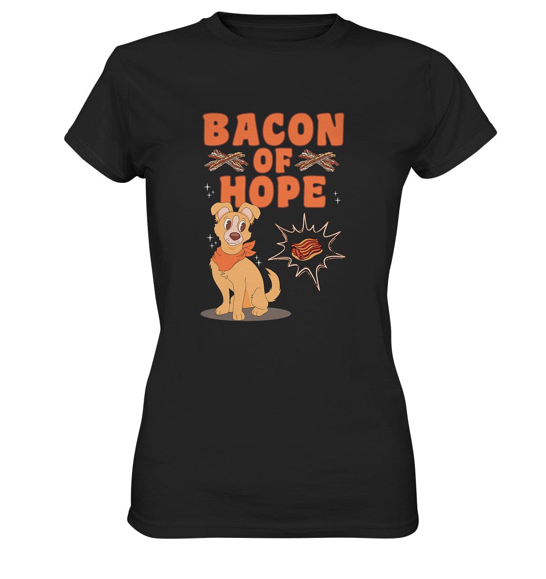 Bacon of Hope - Speck der Hoffnung - Ladies Premium Shirt Black / XS