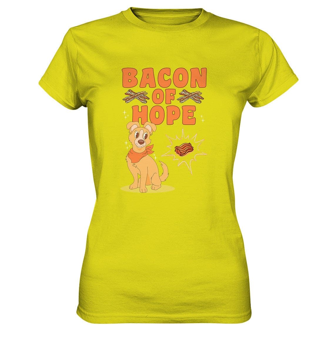 Bacon of Hope - Speck der Hoffnung - Ladies Premium Shirt Pixel Lime / XS