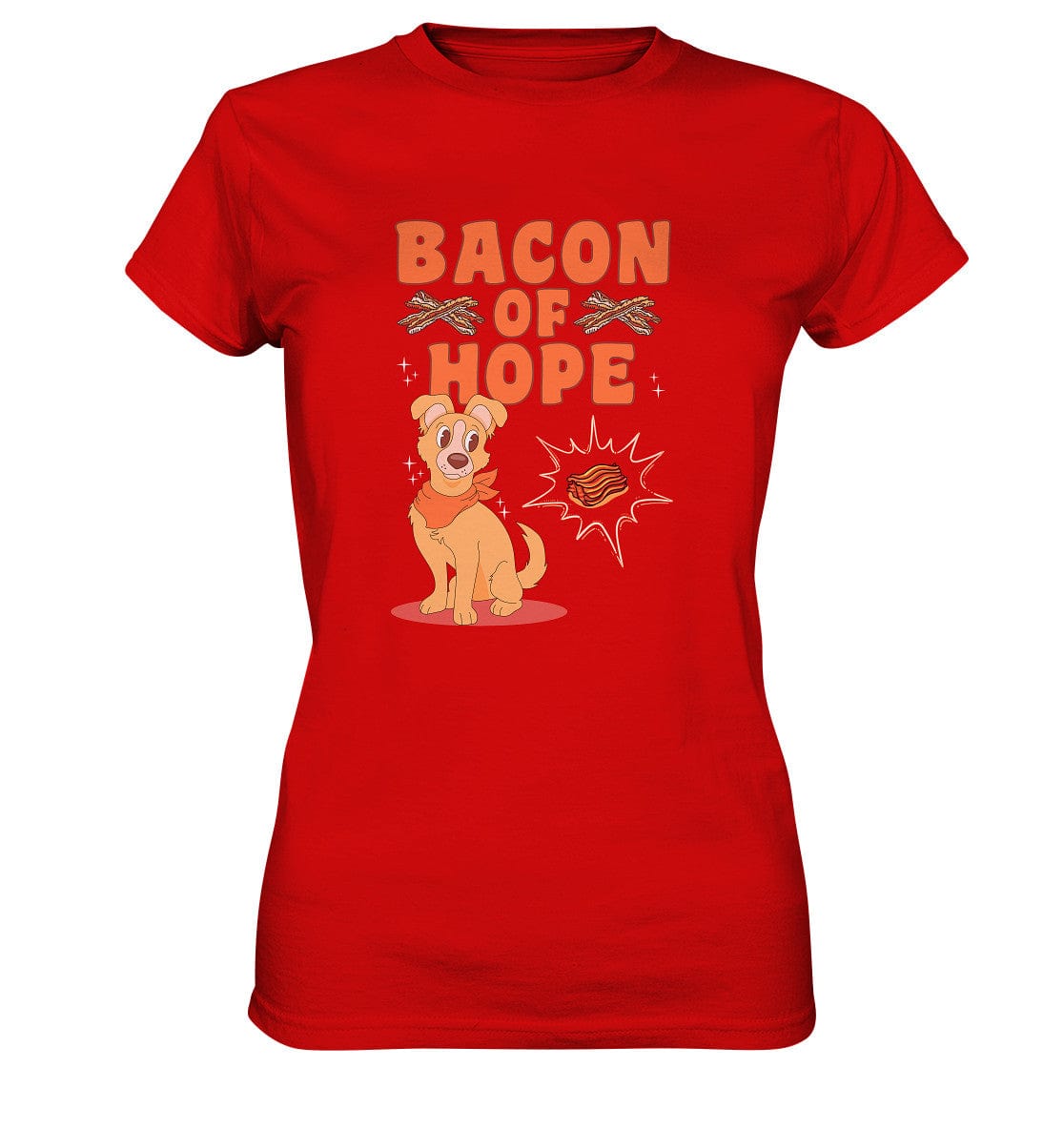 Bacon of Hope - Speck der Hoffnung - Ladies Premium Shirt Red / XS