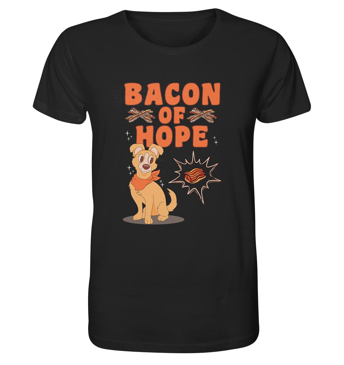 Bacon of Hope - Speck der Hoffnung - Organic Shirt Black / XS