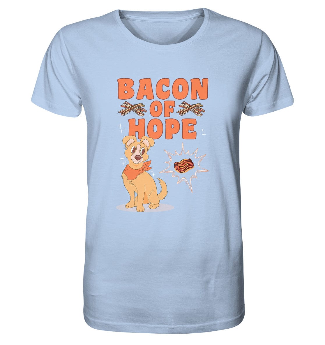Bacon of Hope - Speck der Hoffnung - Organic Shirt Blue Soul / XS