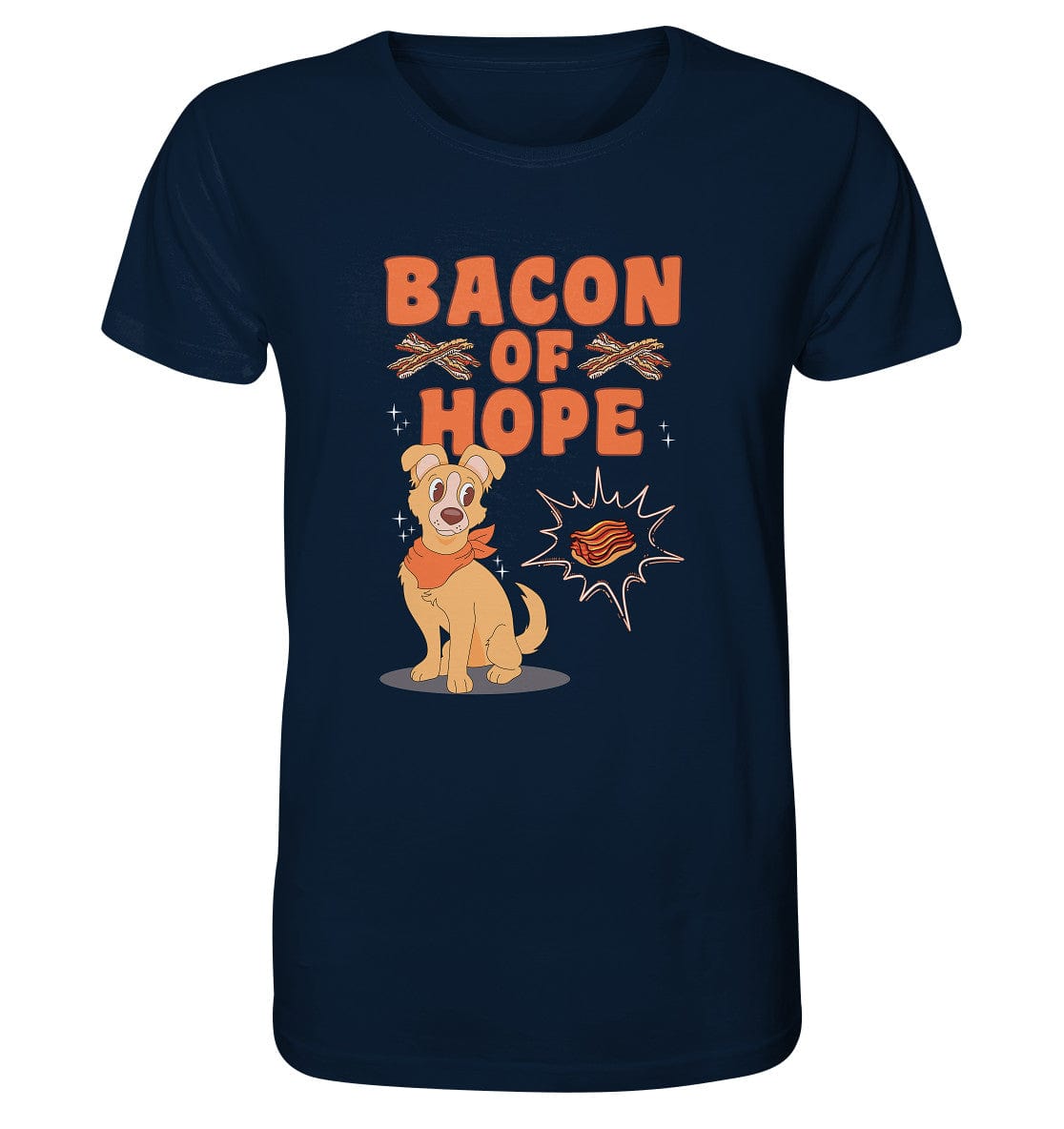 Bacon of Hope - Speck der Hoffnung - Organic Shirt French Navy / XS