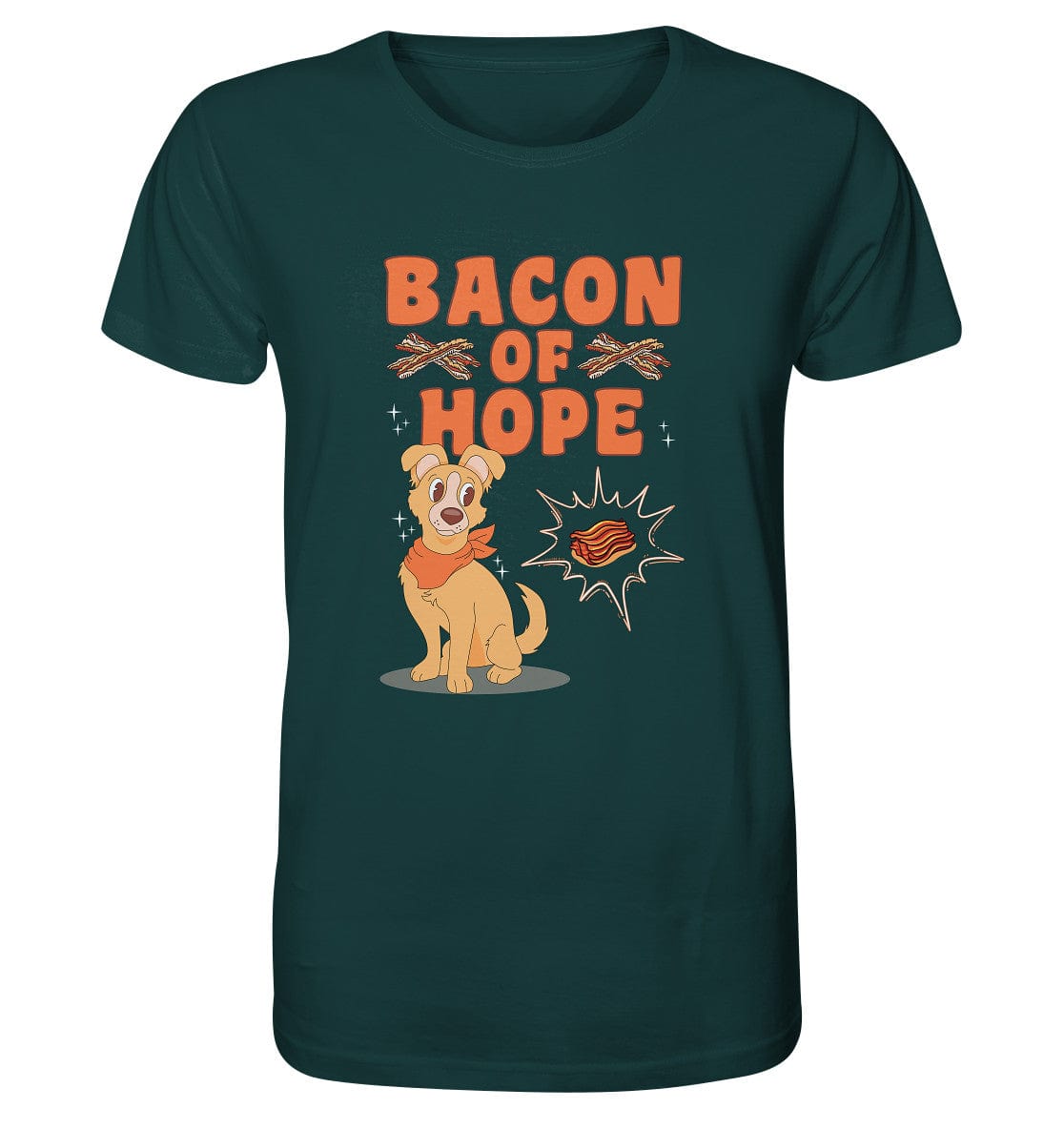 Bacon of Hope - Speck der Hoffnung - Organic Shirt Glazed Green / XS