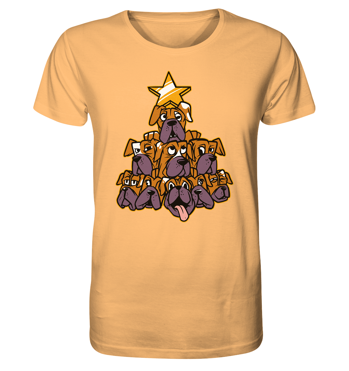 Boxer - Hunde - Weihnachtsbaum - Organic Shirt Nispero / XS