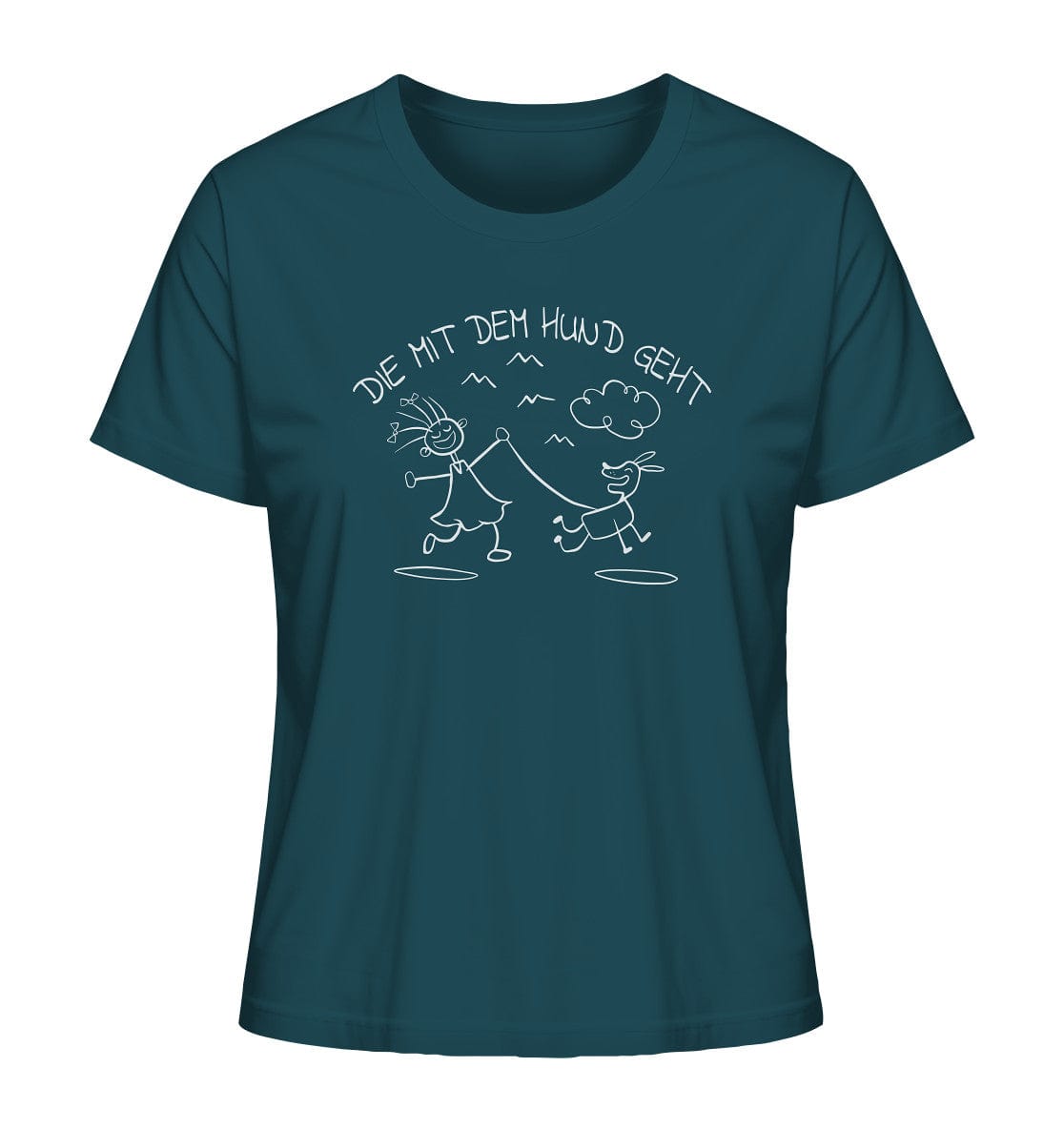 Die mit dem Hund geht - Ladies Organic Shirt Stargazer / XS