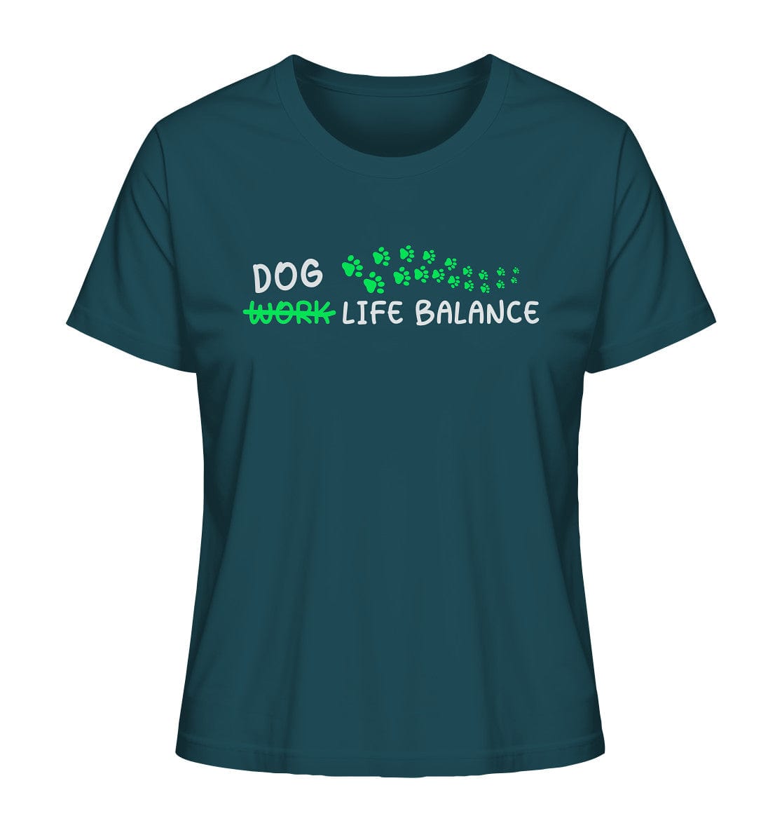 Dog Life Balance - Hundesprüche - Ladies Organic Shirt Stargazer / XS
