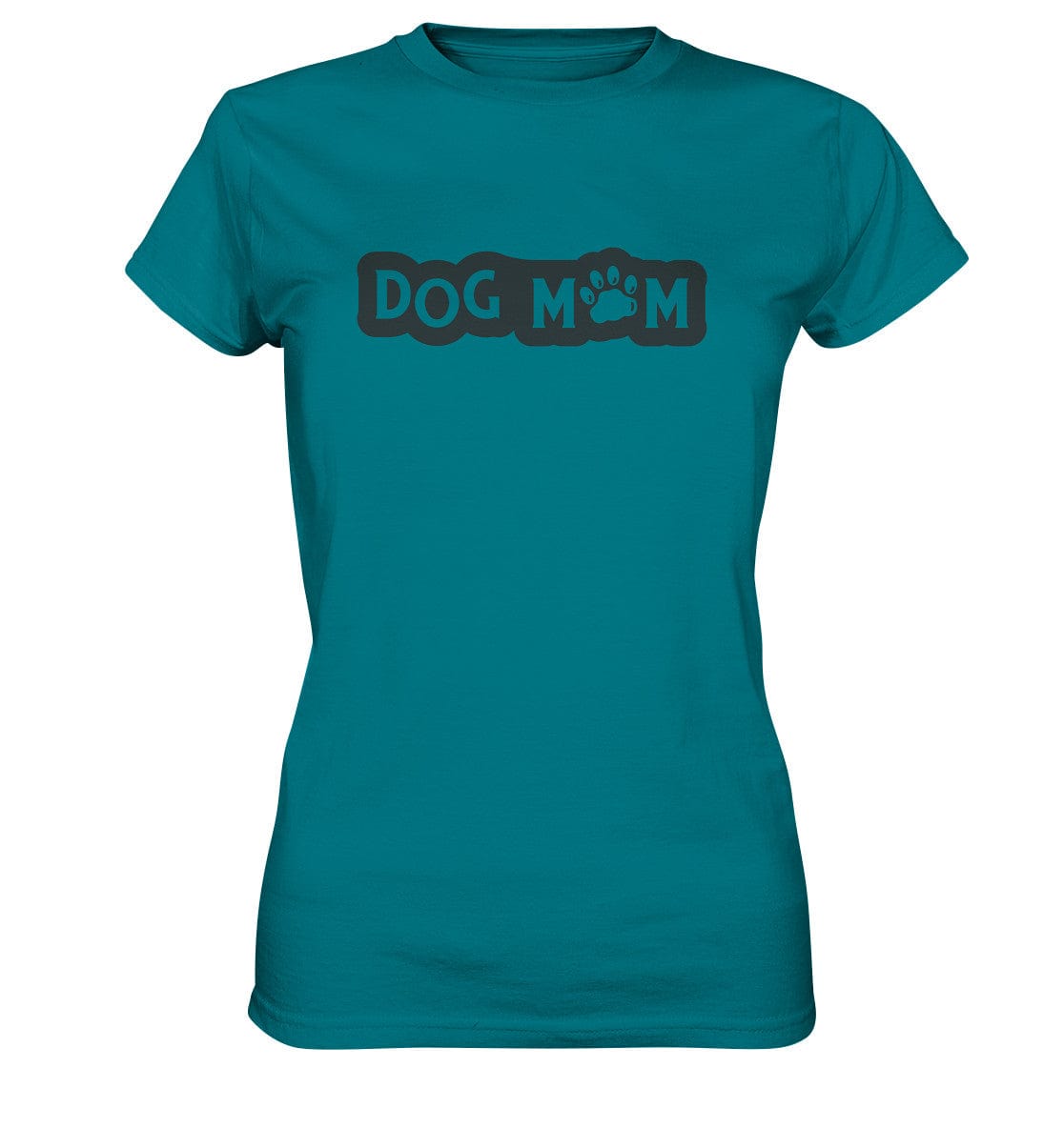 Dog mom - Hundesprüche - Ladies Premium Shirt Diva Blue / XS