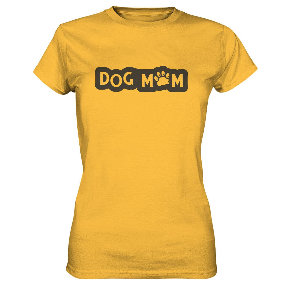 Dog mom - Hundesprüche - Ladies Premium Shirt Gold / XS