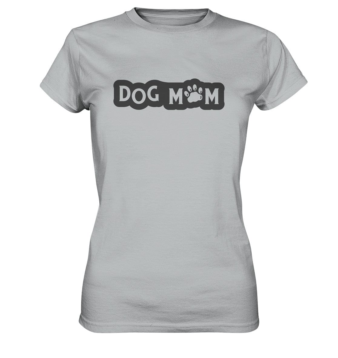 Dog mom - Hundesprüche - Ladies Premium Shirt Pacific Grey / XS