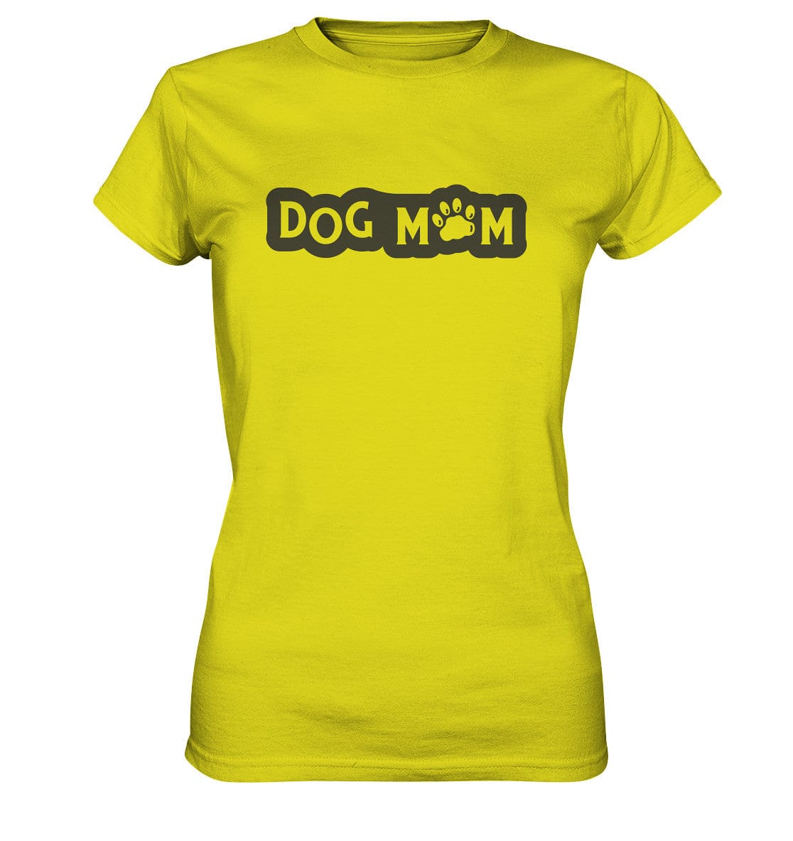 Dog mom - Hundesprüche - Ladies Premium Shirt Pixel Lime / XS