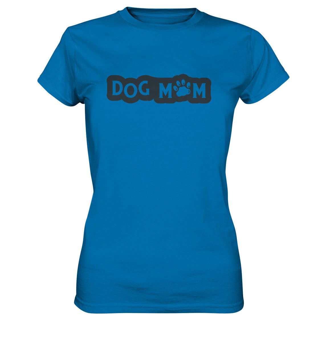 Dog mom - Hundesprüche - Ladies Premium Shirt Royal Blue / XS