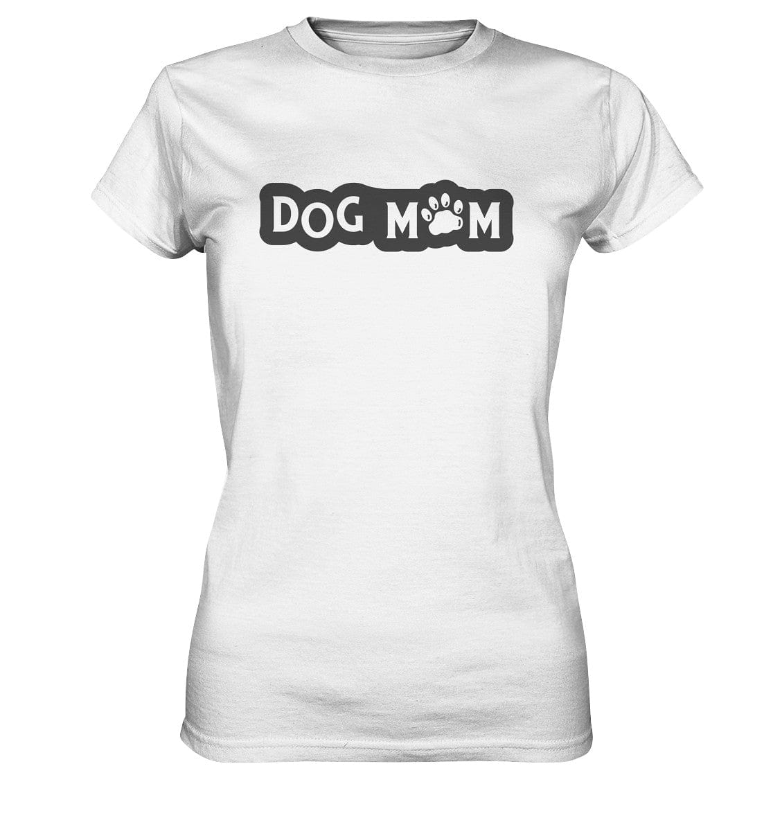 Dog mom - Hundesprüche - Ladies Premium Shirt White / XS