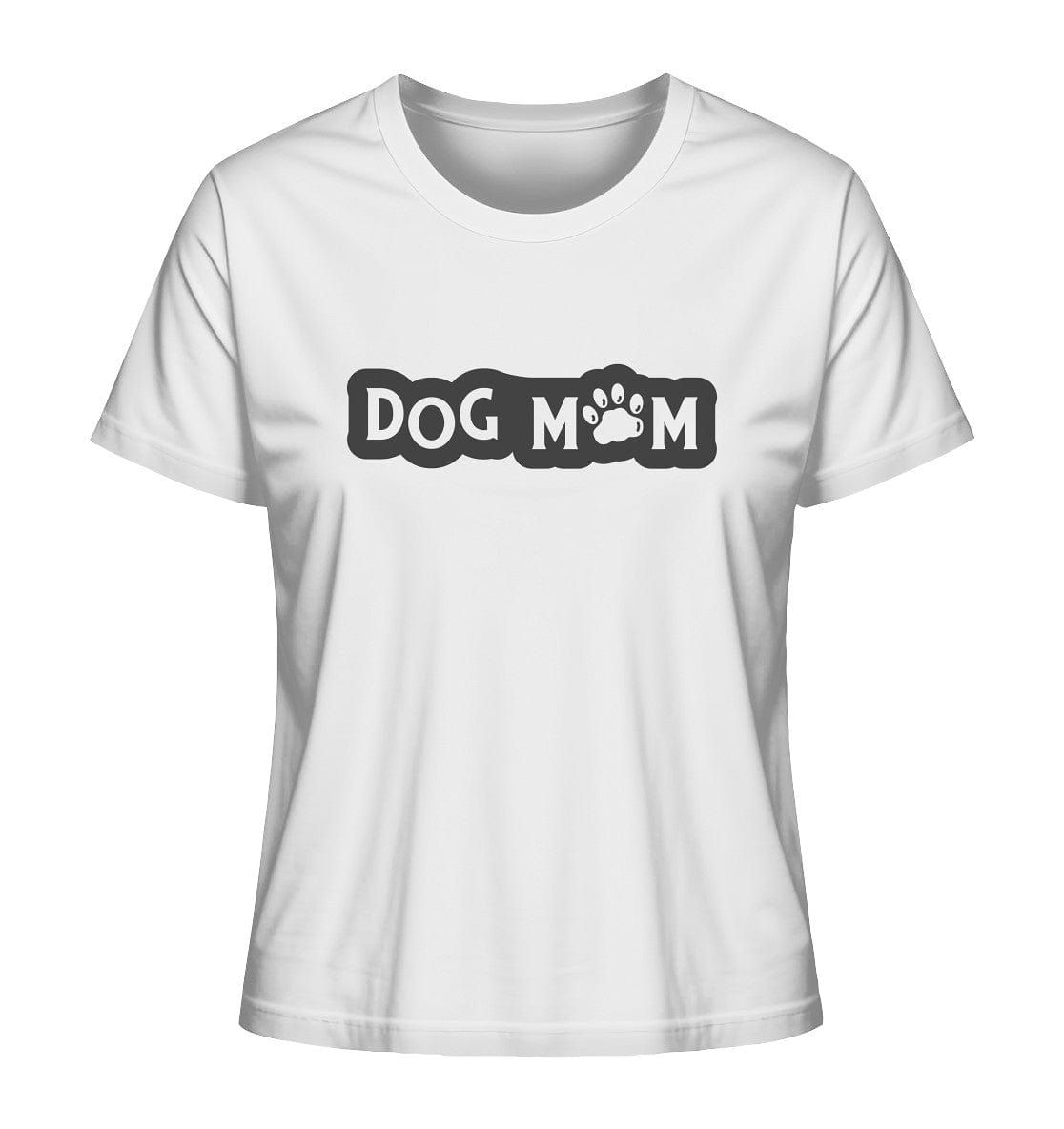 Dog mom - Ladies Organic Shirt White / XS