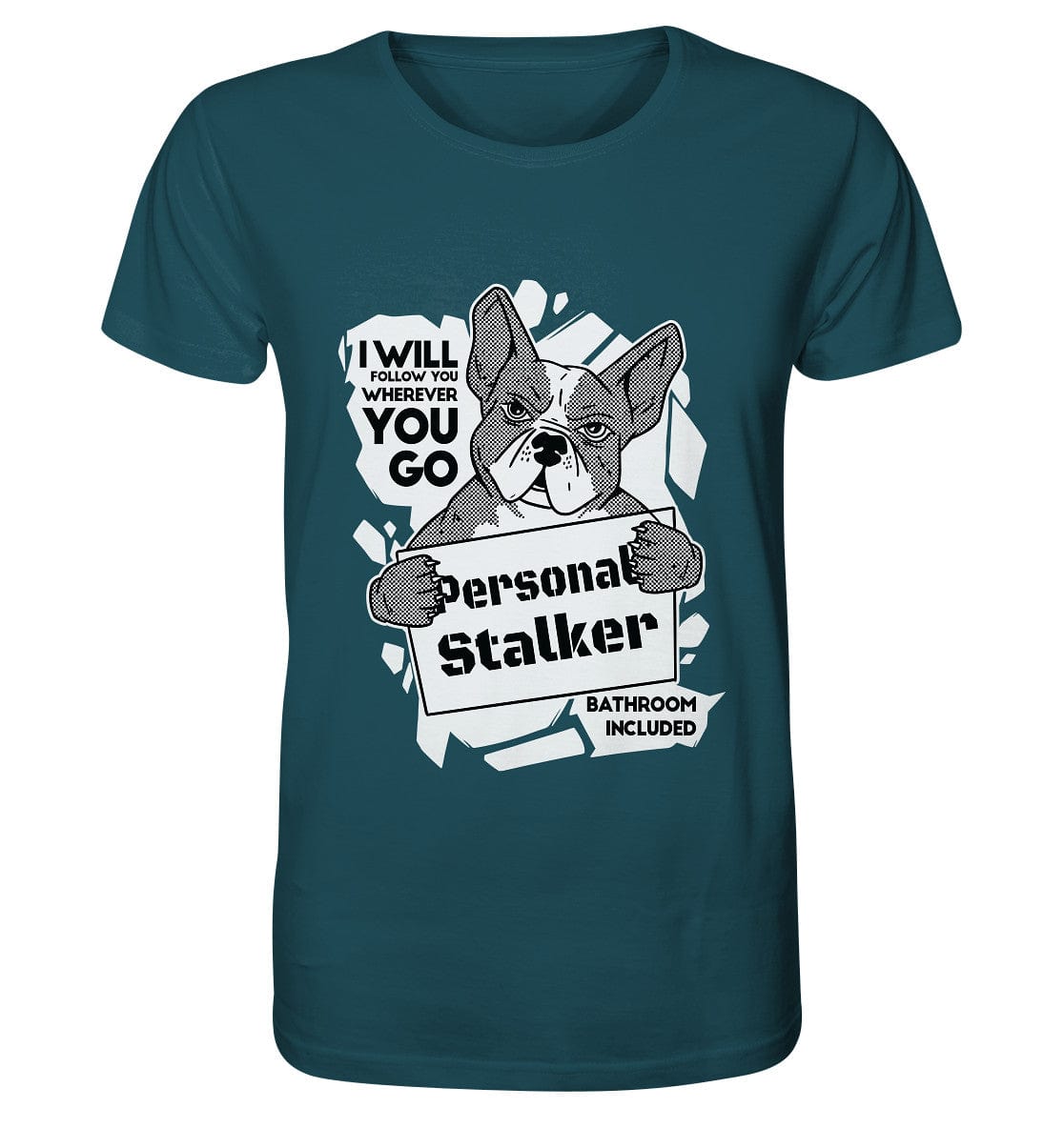 Französische Bulldogge - Personal Stalker - Organic Shirt Stargazer / XS