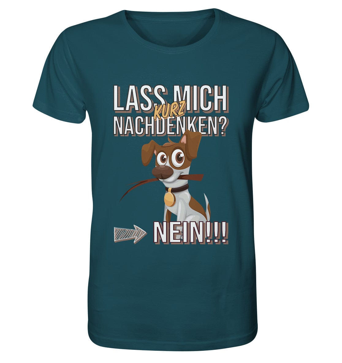 Lass mich kurz nachdenken - Jack Russel - Organic Shirt Stargazer / XS