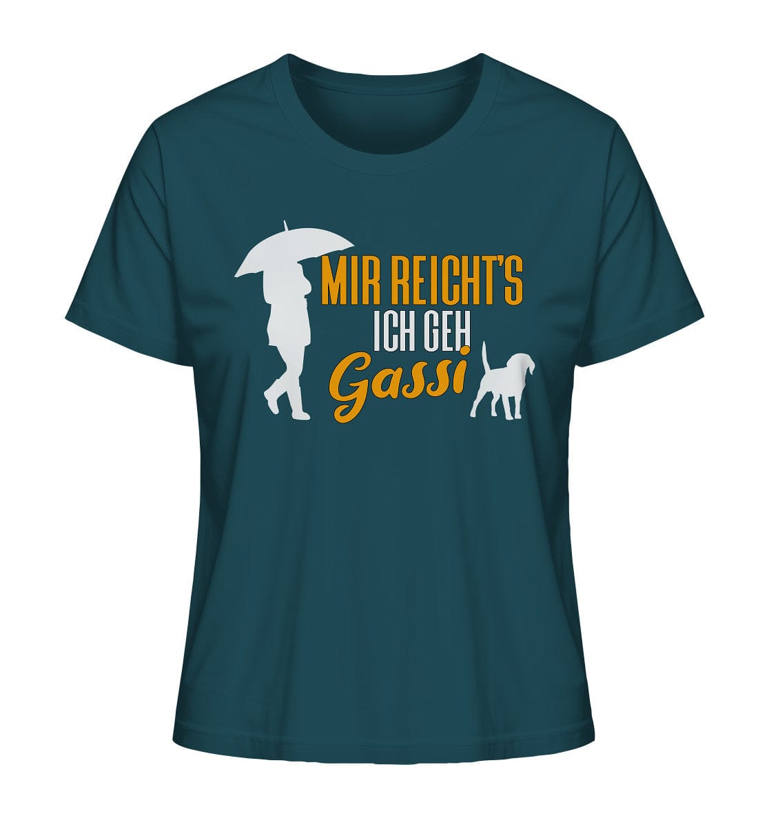 Mir reicht's ich geh Gassi - Hundespruch - Ladies Organic Shirt Stargazer / XS