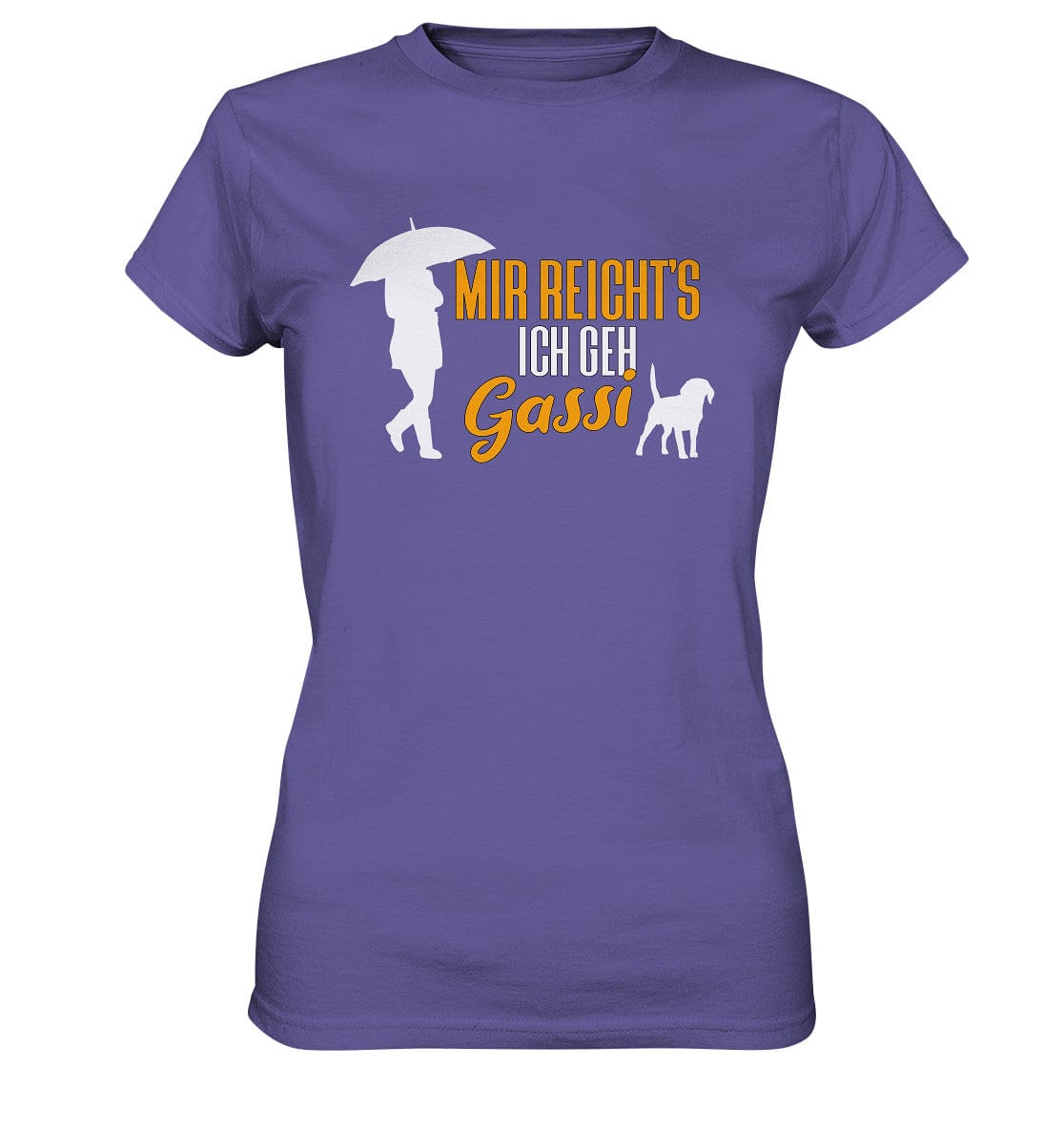 Mir reicht's ich geh Gassi - Hundespruch - Ladies Premium Shirt Millenial Lilac / XS