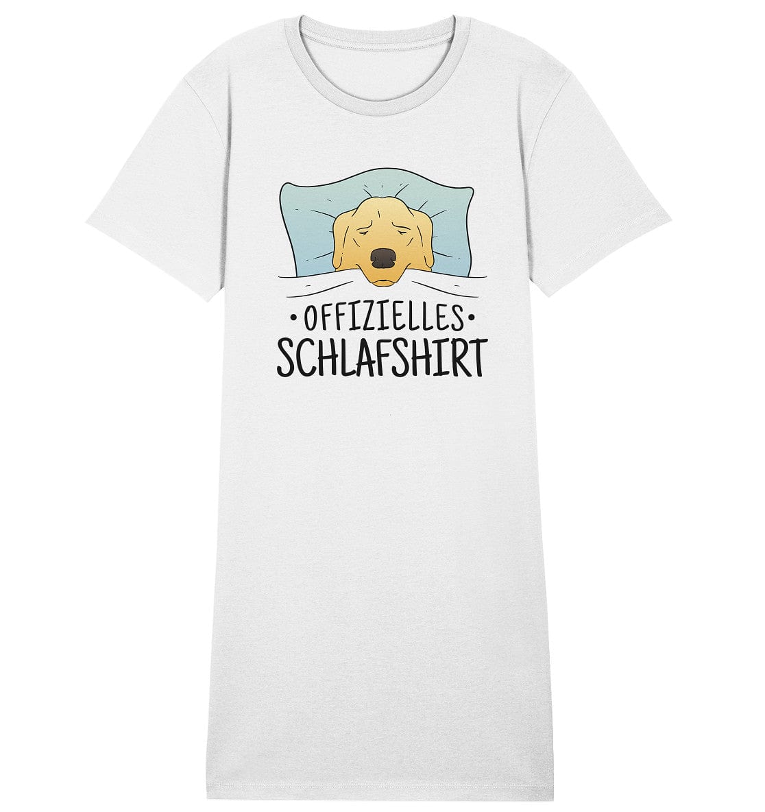 Offizielle Schlafshirt - Labrador - Ladies Organic Sleepshirt White / S