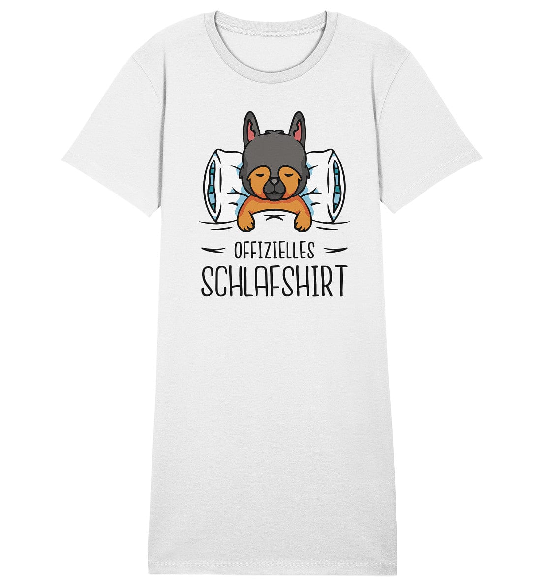 Offizielle Schlafshirt - Schäferhund - Ladies Organic Sleepshirt White / S