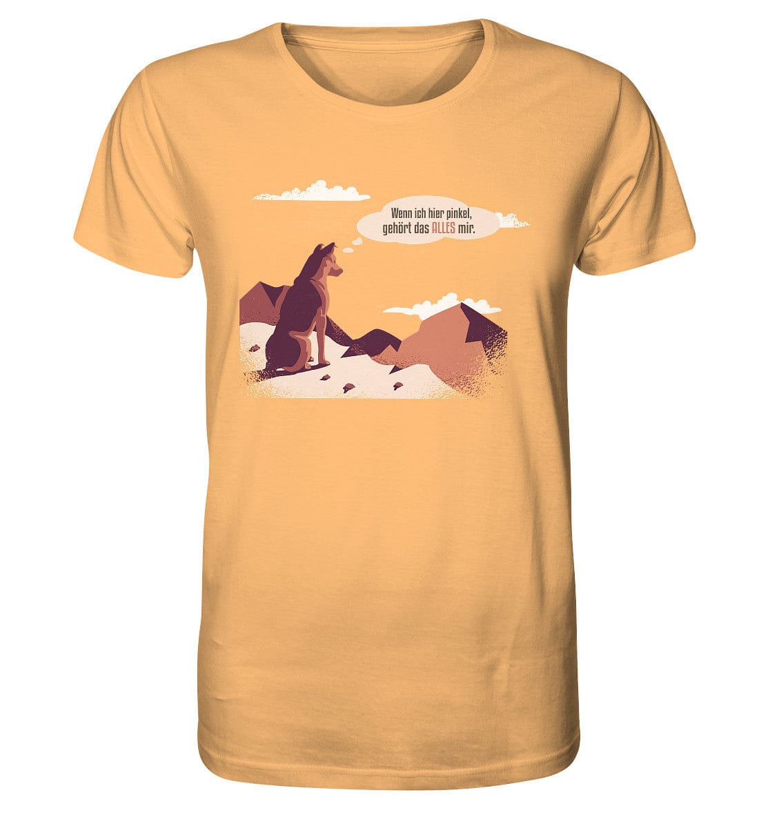 Schäferhund in den Bergen - Organic Shirt Nispero / XS