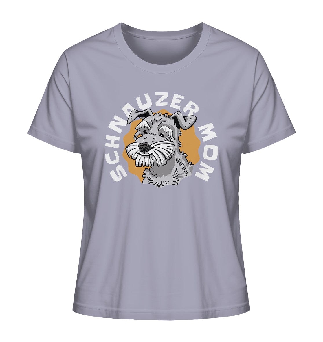 Schnauzer Mom - Ladies Organic Shirt Lavender / XS
