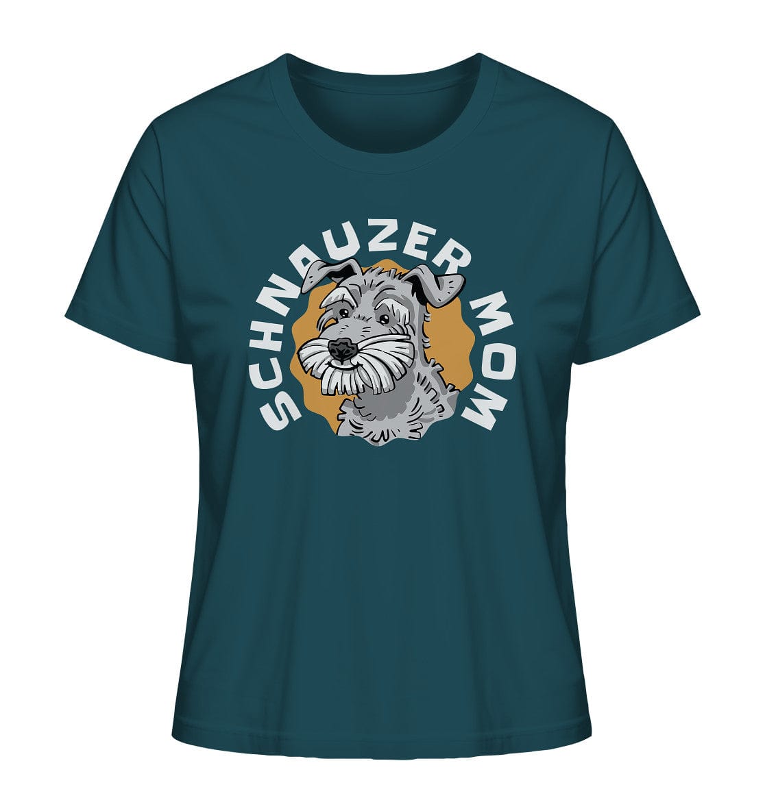 Schnauzer Mom - Ladies Organic Shirt Stargazer / XS