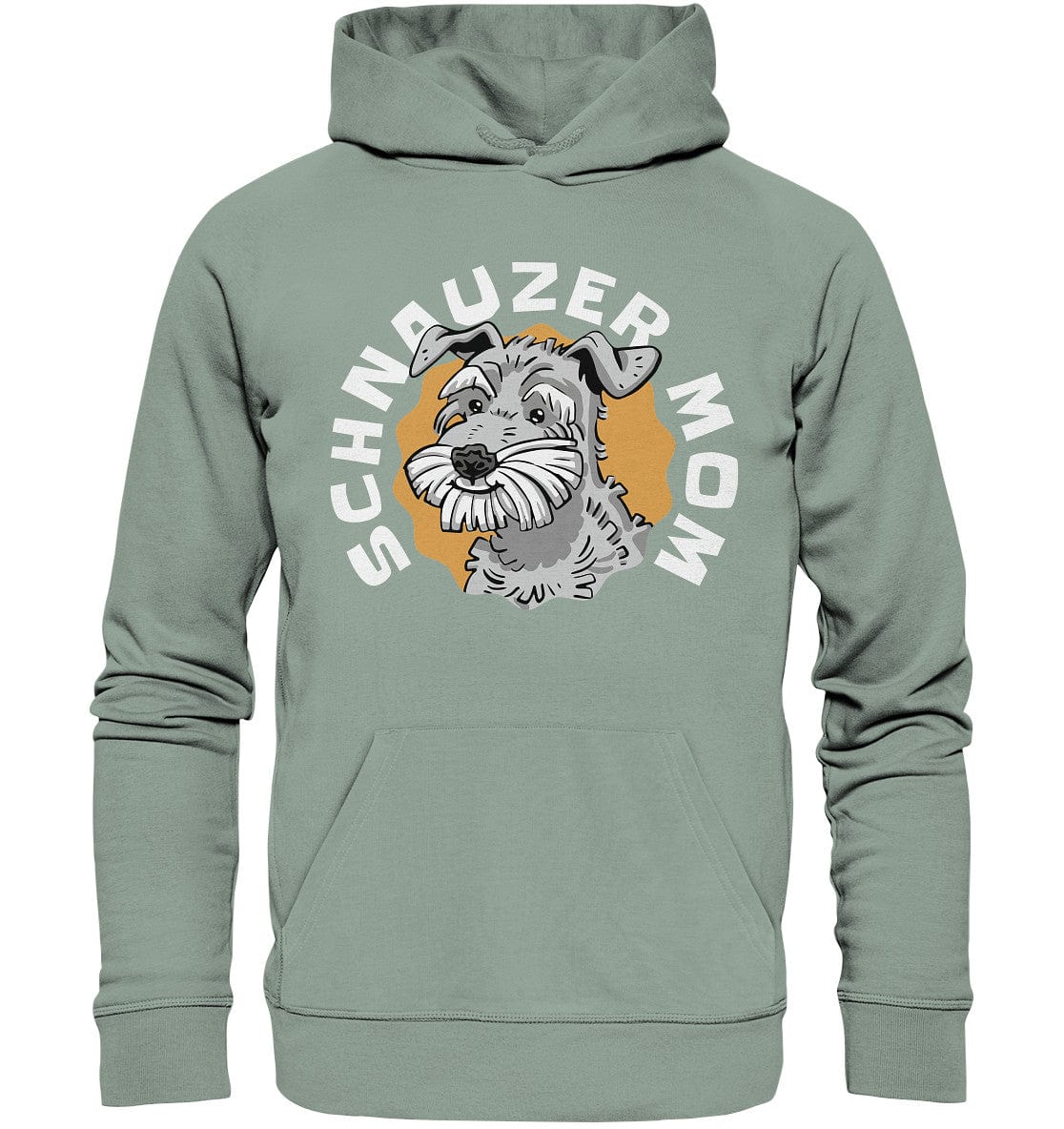 Schnauzer Mom - Organic Hoodie Aloe / XS