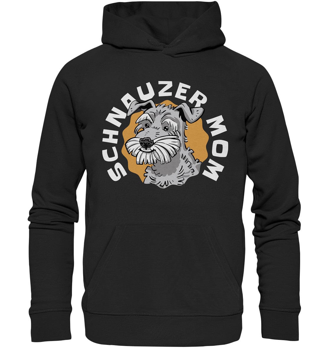 Schnauzer Mom - Organic Hoodie Black / XS