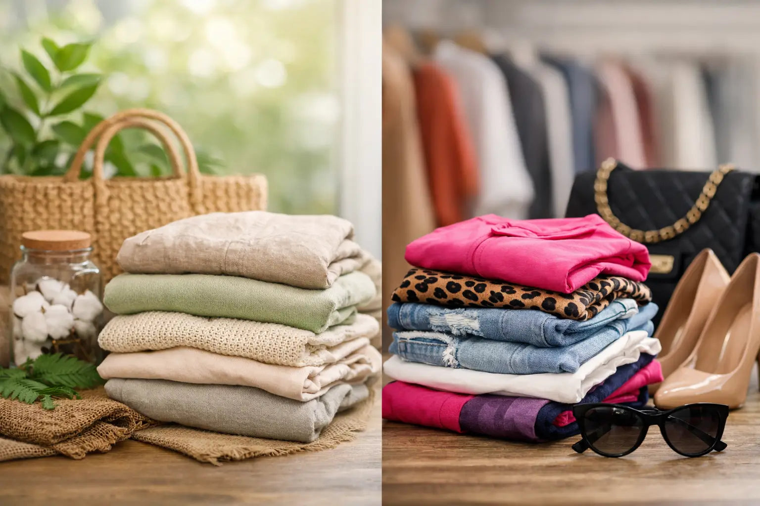 Bio Mode oder Fast Fashion - was passt?
