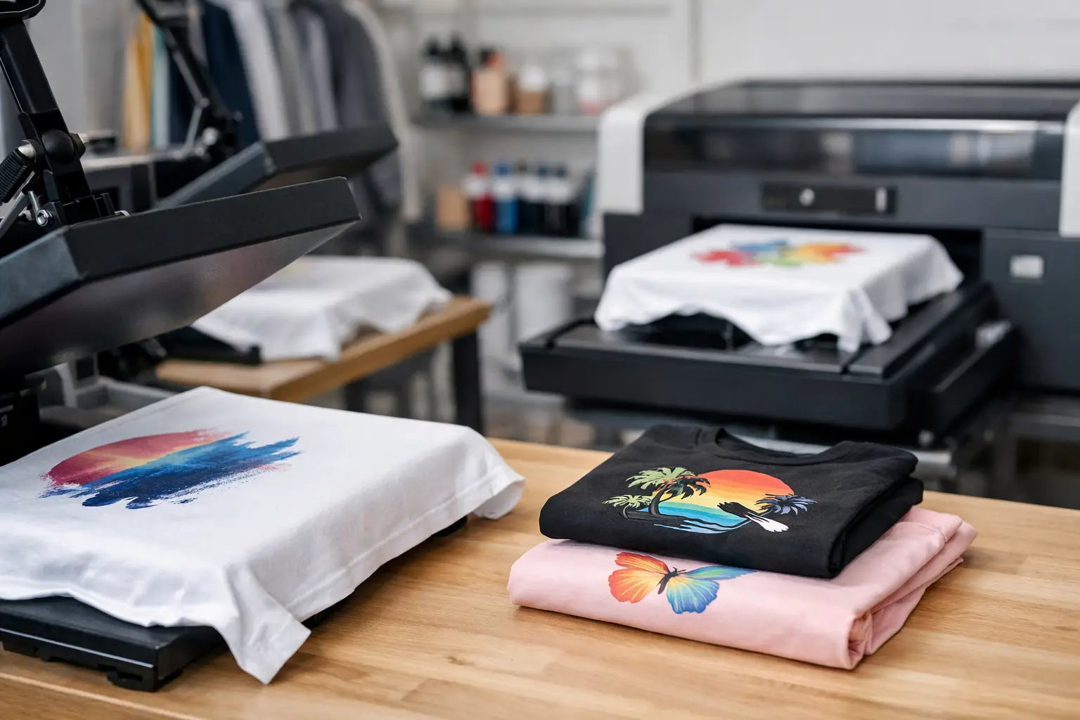 Wie funktioniert Textil Print on Demand?