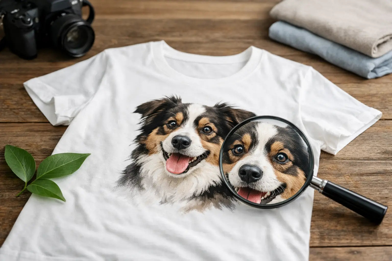 Bio Shirt mit Hundemotiv im Test