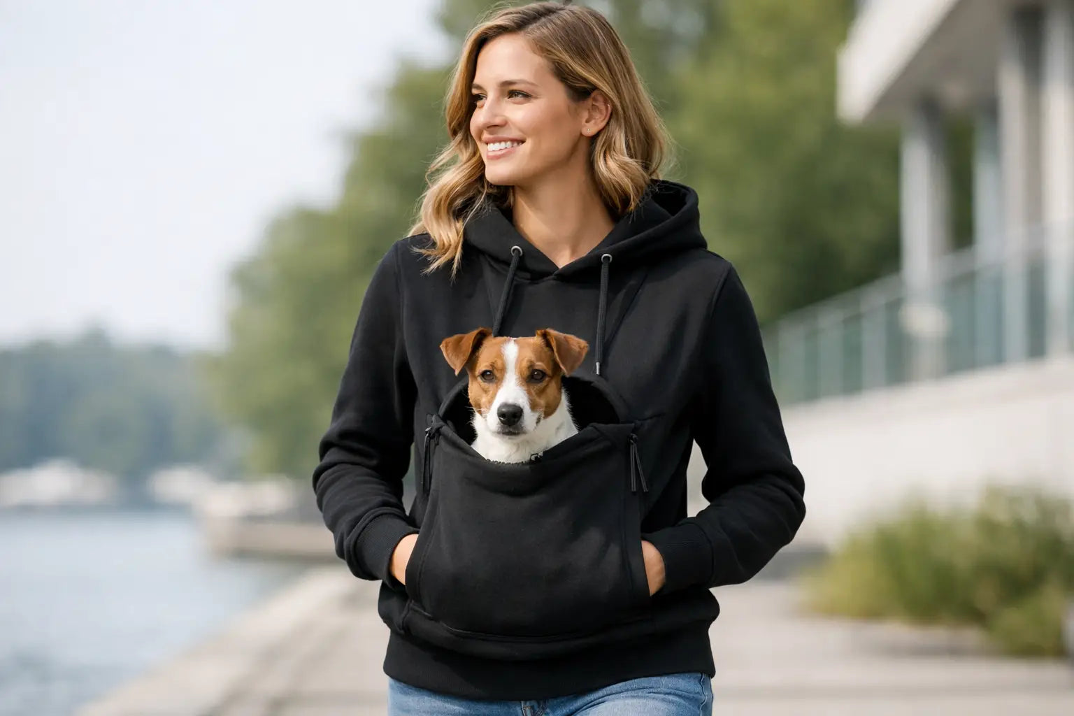 Hoodie für Hundefreunde mit Stil