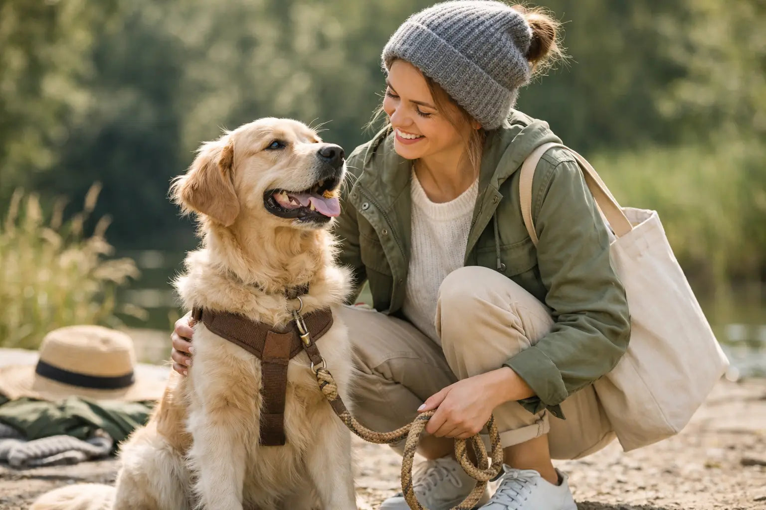 Fair Fashion für Hundebesitzer tragen