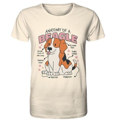Anatomie eines Beagles - Organic Shirt Natural Raw / XS