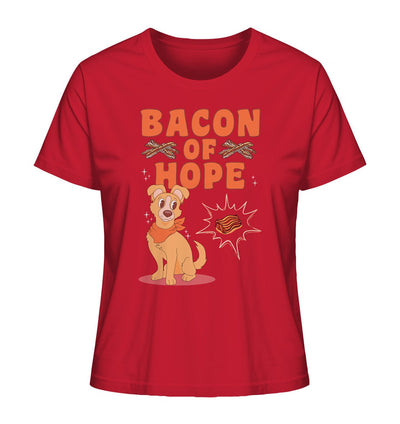 Bacon of Hope - Speck der Hoffnung - Ladies Organic Shirt Red / XS