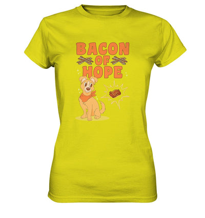 Bacon of Hope - Speck der Hoffnung - Ladies Premium Shirt Pixel Lime / XS