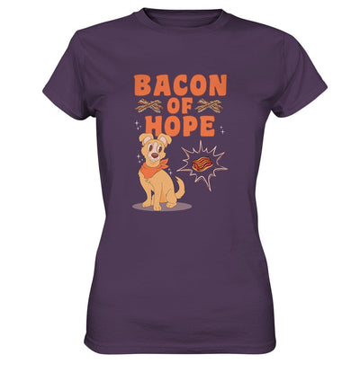 Bacon of Hope - Speck der Hoffnung - Ladies Premium Shirt Urban Purple / XS