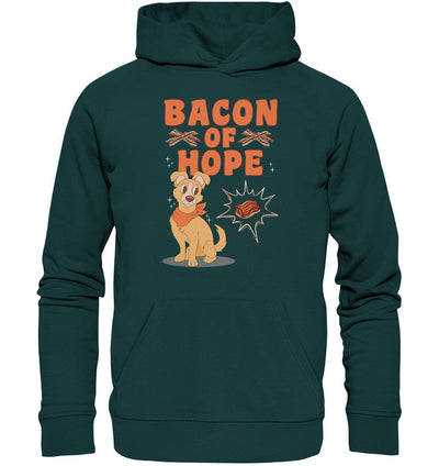 Bacon of Hope - Speck der Hoffnung - Organic Hoodie Glazed Green / XS