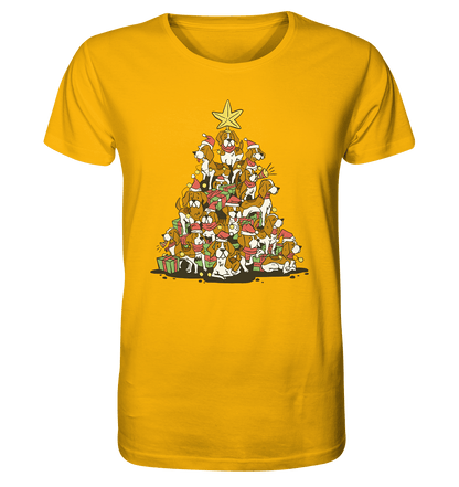 Beagels - Hunde - Weihnachtsbaum - Organic Shirt Golden Yellow / XS