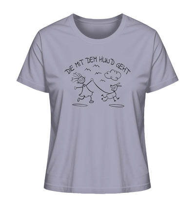 Die mit dem Hund geht - Ladies Organic Shirt Lavender / XS