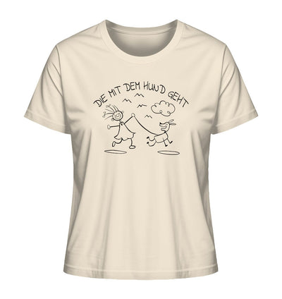 Die mit dem Hund geht - Ladies Organic Shirt Natural Raw / XS