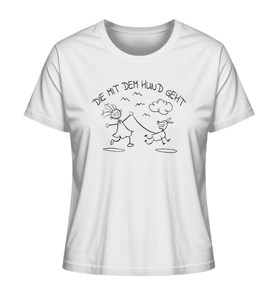 Die mit dem Hund geht - Ladies Organic Shirt White / XS