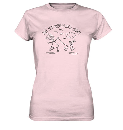 Die mit dem Hund geht - Ladies Premium Shirt Orchid Pink / XS