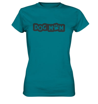 Dog mom - Hundesprüche - Ladies Premium Shirt Diva Blue / XS