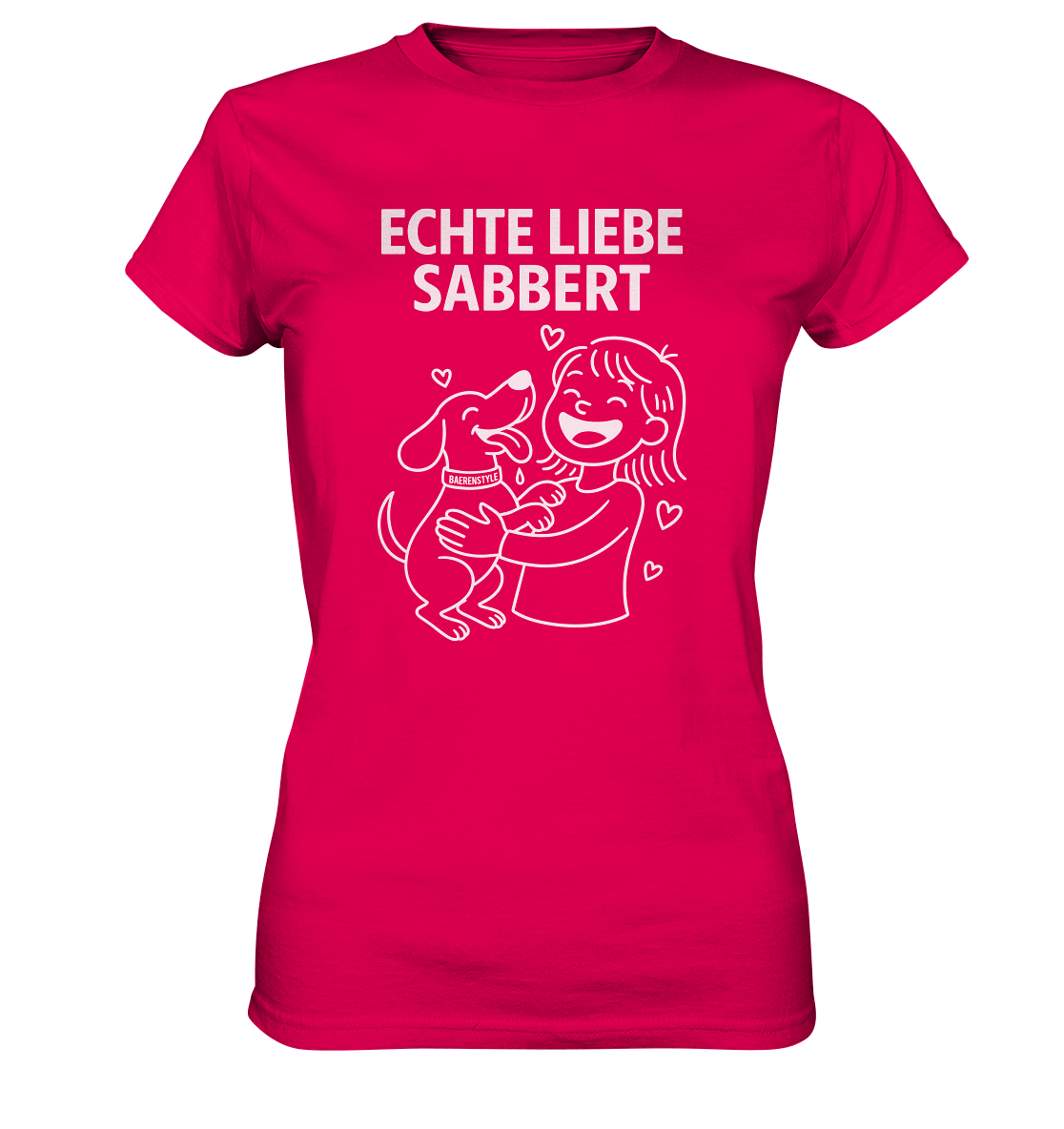 Echte Liebe sabbert - Damen Premium Shirt Sorbet / XS