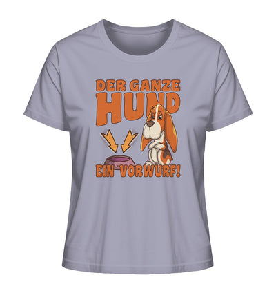 Jagdhund - Der ganze Hund ein Vorwurf - Ladies Organic Shirt Lavender / XS