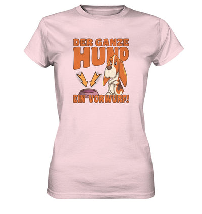 Jagdhund - Der ganze Hund ein Vorwurf - Ladies Premium Shirt Orchid Pink / XS